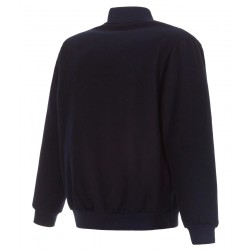 Denver Nuggets Bomber Navy Blue Wool Jacket