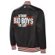 Detroit Bad Boys Black Tradition II Satin Jacket Detroit Bad Boys Black Tradition II Satin Jacket