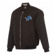 Detroit Lions Black Reversible Flight Jacket Detroit Lions Black Reversible Flight Jacket
