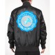 Detroit Lions Black Satin Jacket