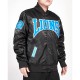 Detroit Lions Black Satin Jacket