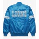 Detroit Lions Bomber Satin Jacket Detroit Lions Bomber Satin Jacket