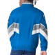 Detroit Lions Captain Royal Varsity Satin Jacket
