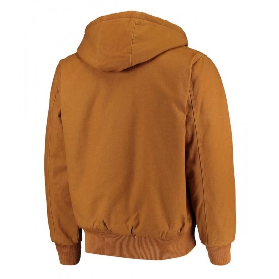 Detroit Lions Dunbrooke Brown Cotton Jacket Detroit Lions Dunbrooke Brown Cotton Jacket
