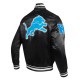 Detroit Lions Mashup Classic Rib Satin Jacket