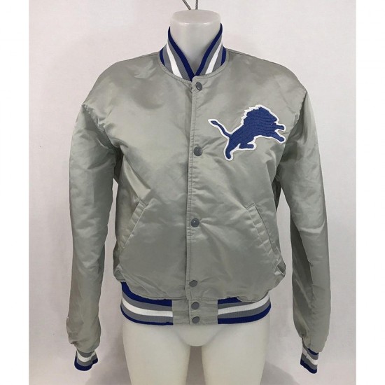 Detroit Lions Satin Jacket Detroit Lions Satin Jacket