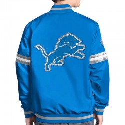 Detroit Lions Scout Varsity Satin Jacket