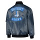 Detroit Lions Silver Bomber Jacket
