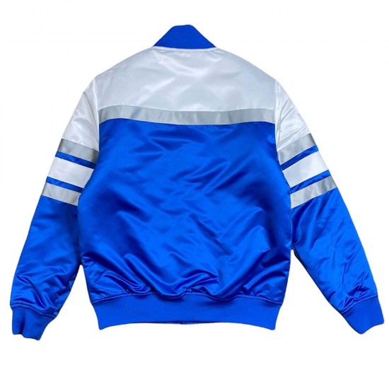 Detroit Lions Special Script Satin Jacket Detroit Lions Special Script Satin Jacket