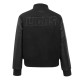 Detroit Lions Triple Black Varsity Wool Leather Jacket Detroit Lions Triple Black Varsity Wool Leather Jacket