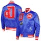 Detroit Pistons 3x Finals Champions Royal Satin Jacket