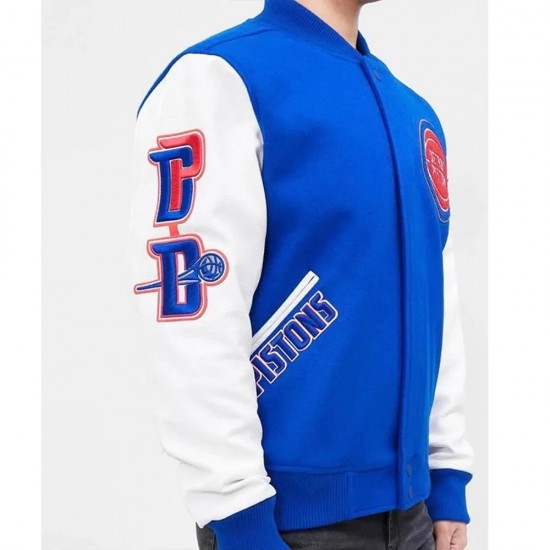 Detroit Pistons Letterman Jacket Detroit Pistons Letterman Jacket