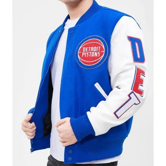 Detroit Pistons Letterman Jacket Detroit Pistons Letterman Jacket