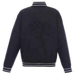 Detroit Pistons Navy Poly Twill Jacket