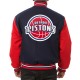 Detroit Pistons Two-Tone Varsity Wool Jacket Detroit Pistons Two-Tone Varsity Wool Jacket