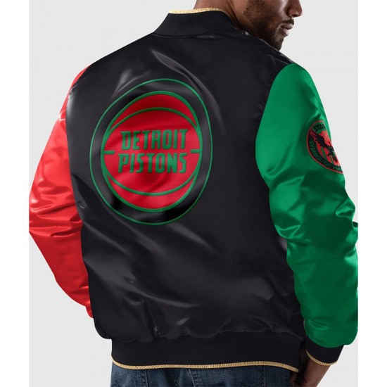 Detroit Pistons Ty Mopkins Black History Month Jacket Detroit Pistons Ty Mopkins Black History Month Jacket