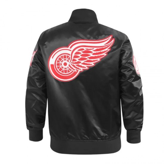 Detroit Red Wings Classic Satin Jacket