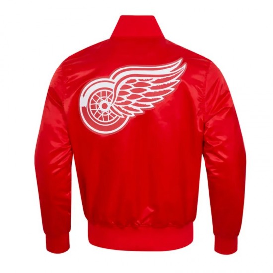 Detroit Red Wings Classic Satin Jacket