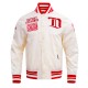 Detroit Red Wings Retro Classic Rib Satin Jacket