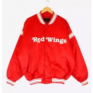 Detroit Red Wings Striped Red Jacket