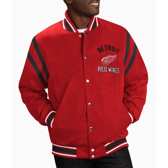 Detroit Red Wings Tailback Varsity Jacket Detroit Red Wings Tailback Varsity Jacket