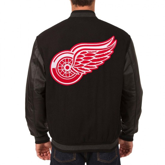 Detroit Red Wings Varsity Jacket