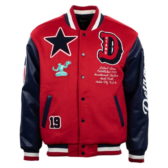 Detroit Stars Vintage Varsity Jacket Detroit Stars Vintage Varsity Jacket