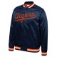 Detroit Tigers Bomber Satin Navy Jacket Detroit Tigers Bomber Satin Navy Jacket