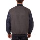 Detroit Tigers Charcoal/Navy Varsity Jacket Detroit Tigers Charcoal/Navy Varsity Jacket
