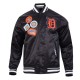 Detroit Tigers DIY Pick Stitch Classic Rib Satin Jacket