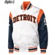 Detroit Tigers Force Play Varsity Satin Jacket Detroit Tigers Force Play Varsity Satin Jacket