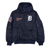 Detroit Tigers L-2B Hooded Bomber Jacket