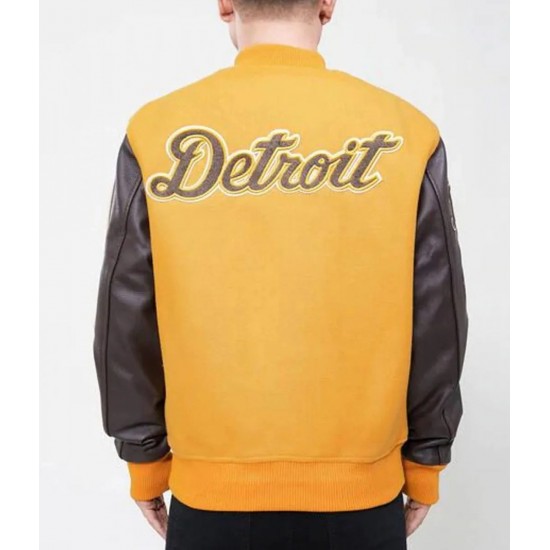 Detroit Tigers Logo Letterman Jacket Detroit Tigers Logo Letterman Jacket