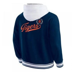 Detroit Tigers Navy Cotton Hooded Jacket