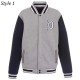 Detroit Tigers Navy and Gray Varsity Wool Jacket Detroit Tigers Navy and Gray Varsity Wool Jacket