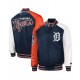 Detroit Tigers Reliever Satin Raglan Jacket Detroit Tigers Reliever Satin Raglan Jacket