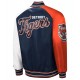 Detroit Tigers Reliever Satin Raglan Jacket Detroit Tigers Reliever Satin Raglan Jacket
