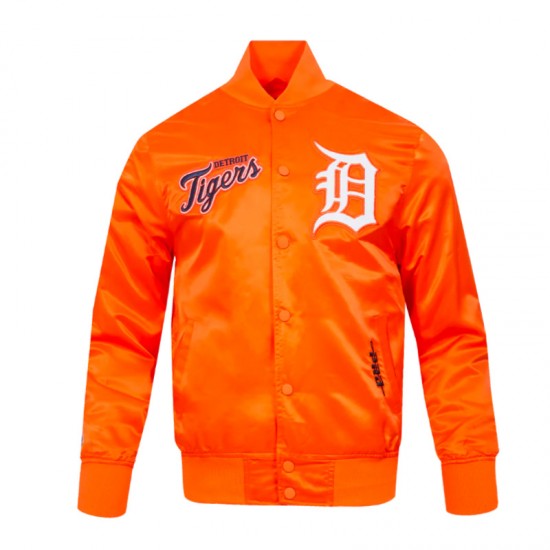 Detroit Tigers Souvenir Satin Jacket