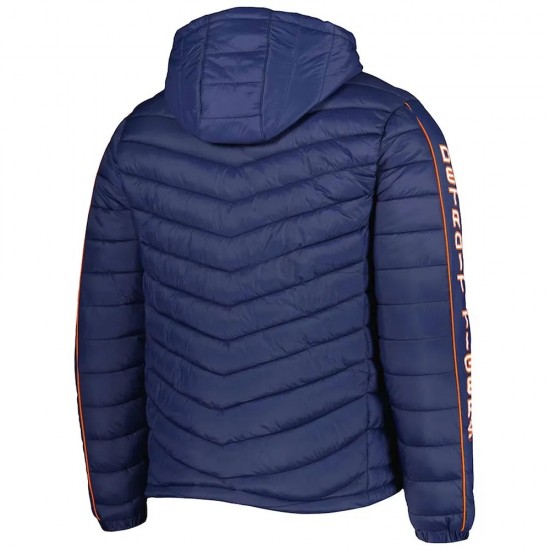 Detroit Tigers Splitter Navy Blue Hoodie Jacket Detroit Tigers Splitter Navy Blue Hoodie Jacket