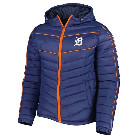 Detroit Tigers Splitter Navy Blue Hoodie Jacket Detroit Tigers Splitter Navy Blue Hoodie Jacket