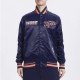 Detroit Tigers Turn It Up M Classic Rib Navy Satin Jacket Detroit Tigers Turn It Up M Classic Rib Navy Satin Jacket