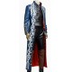 Devil May Cry 3 Vergil Blue Leather Trench Coat Devil May Cry 3 Vergil Blue Leather Trench Coat