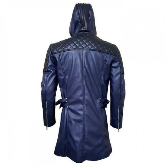 Devil May Cry 5 DMC Nero Cosplay Costume Leather Coat Jacket Devil May Cry 5 DMC Nero Cosplay Costume Leather Coat Jacket