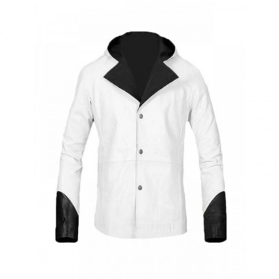 Devil May Cry Video Game White Leather Jacket Devil May Cry Video Game White Leather Jacket