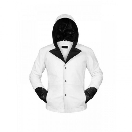Devil May Cry Video Game White Leather Jacket Devil May Cry Video Game White Leather Jacket