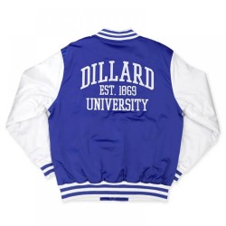 Dillard University Blue and White Jacket