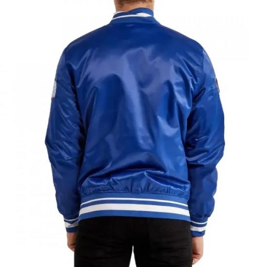 Dodgers Los Angeles Satin Varsity Jacket Dodgers Los Angeles Satin Varsity Jacket