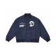 Doncare City View Collage Blue Varsity Jacket Doncare City View Collage Blue Varsity Jacket