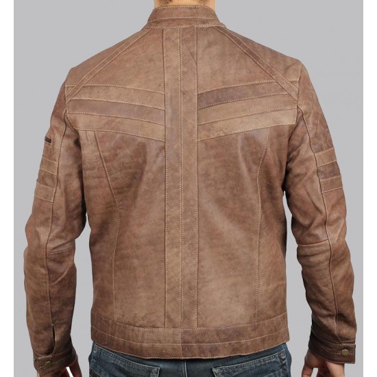 Douglas Brown Leather Jacket Men's Douglas Brown Leather Jacket Men's