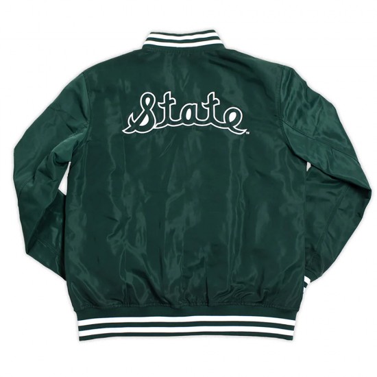 Drake Michigan State Script Bomber Jacket